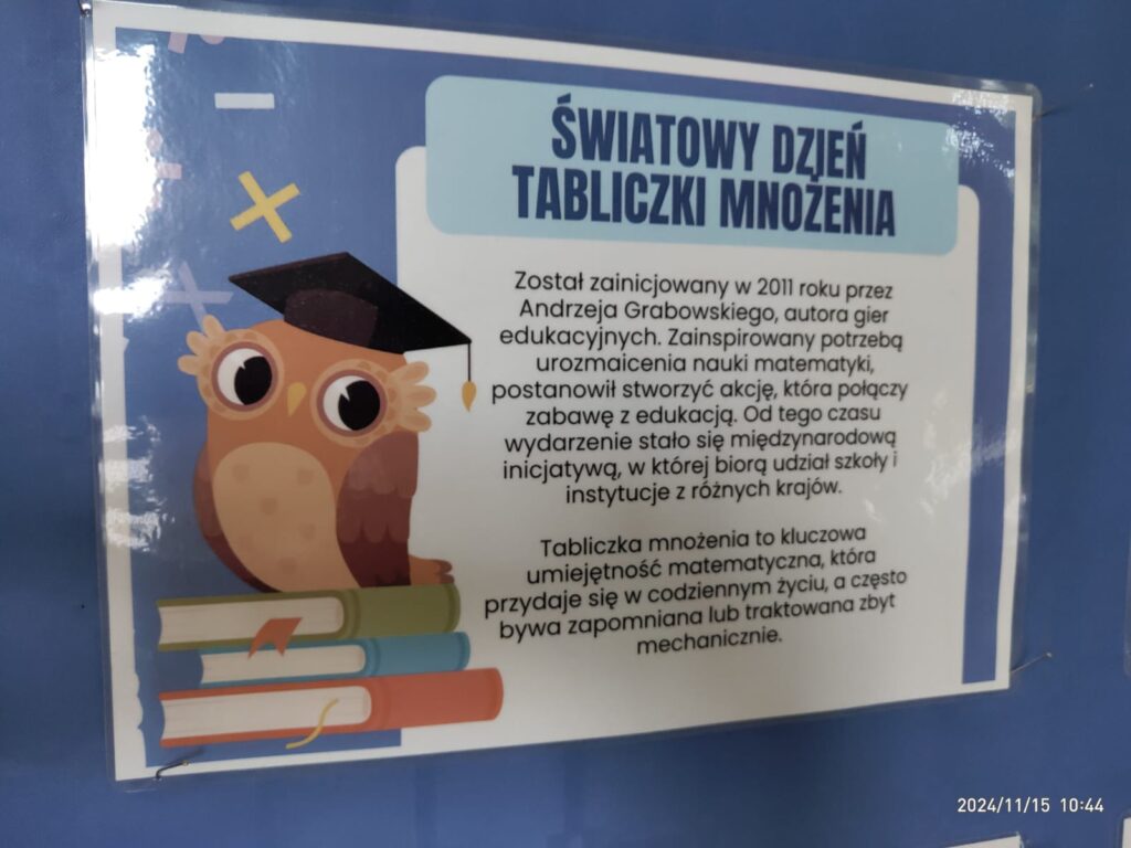 Światowy Dzień Tabliczki Mnożenia