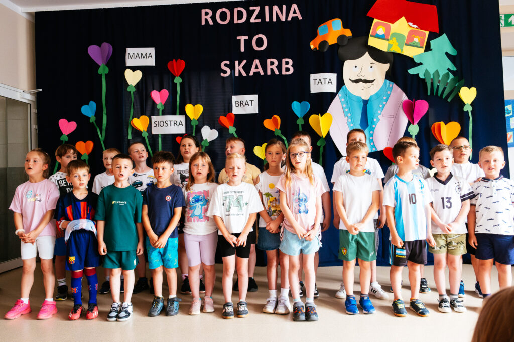 Dzień Rodziny w klasie 1 i oddziale przedszkolnym.