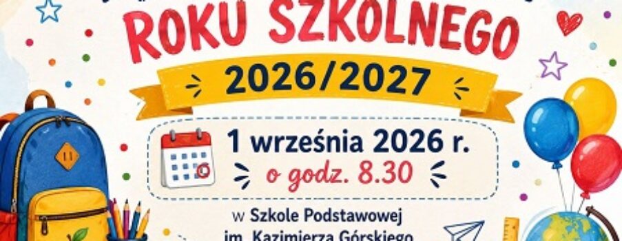 Witaj szkoło!